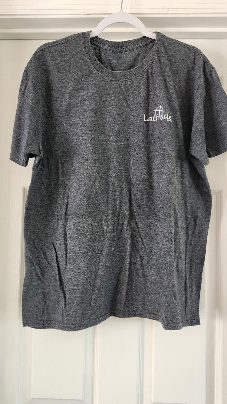 That Church Latitude Church Graphic T-Shirt Gray #584